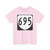 Virginia 695 1980 (Virginia) (Road Sign) T-Shirt