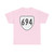 Virginia 694 1956 (Virginia) (Road Sign) T-Shirt