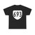 Virginia 693 1980 (Virginia) (Road Sign) T-Shirt