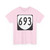 Virginia 693 1980 (Virginia) (Road Sign) T-Shirt