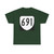 Virginia 691 1980 (Virginia) (Road Sign) T-Shirt