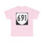 Virginia 691 1980 (Virginia) (Road Sign) T-Shirt