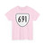 Virginia 691 1956 (Virginia) (Road Sign) T-Shirt
