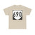 Virginia 690 1980 (Virginia) (Road Sign) T-Shirt