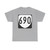Virginia 690 1980 (Virginia) (Road Sign) T-Shirt