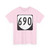 Virginia 690 1980 (Virginia) (Road Sign) T-Shirt