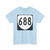 Virginia 688 1980 (Virginia) (Road Sign) T-Shirt