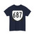 Virginia 687 1980 (Virginia) (Road Sign) T-Shirt