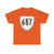 Virginia 687 1956 (Virginia) (Road Sign) T-Shirt