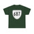 Virginia 687 1956 (Virginia) (Road Sign) T-Shirt