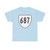 Virginia 687 1956 (Virginia) (Road Sign) T-Shirt