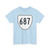 Virginia 687 1956 (Virginia) (Road Sign) T-Shirt