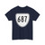 Virginia 687 1956 (Virginia) (Road Sign) T-Shirt