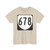 Virginia 678 1980 (Virginia) (Road Sign) T-Shirt (069274)