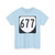 Virginia 677 1980 (Virginia) (Road Sign) T-Shirt