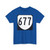 Virginia 677 1980 (Virginia) (Road Sign) T-Shirt