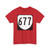Virginia 677 1980 (Virginia) (Road Sign) T-Shirt