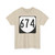 Virginia 674 1980 (Virginia) (Road Sign) T-Shirt