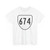 Virginia 674 1956 (Virginia) (Road Sign) T-Shirt