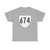 Virginia 674 1956 (Virginia) (Road Sign) T-Shirt