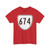 Virginia 674 1956 (Virginia) (Road Sign) T-Shirt