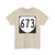 Virginia 673 1980 (Virginia) (Road Sign) T-Shirt