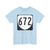 Virginia 672 1980 (Virginia) (Road Sign) T-Shirt
