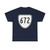 Virginia 672 1956 (Virginia) (Road Sign) T-Shirt