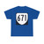 Virginia 671 1980 (Virginia) (Road Sign) T-Shirt