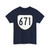 Virginia 671 1980 (Virginia) (Road Sign) T-Shirt
