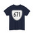 Virginia 671 1956 (Virginia) (Road Sign) T-Shirt