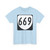 Virginia 669 1980 (Virginia) (Road Sign) T-Shirt