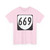 Virginia 669 1980 (Virginia) (Road Sign) T-Shirt