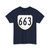 Virginia 663 1980 (Virginia) (Road Sign) T-Shirt