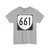 Virginia 661 1980 (Virginia) (Road Sign) T-Shirt