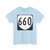 Virginia 660 1980 (Virginia) (Road Sign) T-Shirt