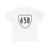 Virginia 658 1956 (Virginia) (Road Sign) T-Shirt