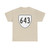 Virginia 643 1956 (Virginia) (Road Sign) T-Shirt