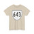 Virginia 643 1956 (Virginia) (Road Sign) T-Shirt