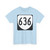 Virginia 636 1980 (Virginia) (Road Sign) T-Shirt