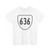 Virginia 636 1956 (Virginia) (Road Sign) T-Shirt