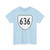 Virginia 636 1956 (Virginia) (Road Sign) T-Shirt