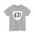 Virginia 631 1956 (Virginia) (Road Sign) T-Shirt