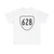 Virginia 628 1956 (Virginia) (Road Sign) T-Shirt
