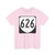Virginia 626 1980 (Virginia) (Road Sign) T-Shirt