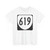 Virginia 619 1980 (Virginia) (Road Sign) T-Shirt