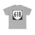 Virginia 618 1980 (Virginia) (Road Sign) T-Shirt