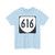 Virginia 616 1980 (Virginia) (Road Sign) T-Shirt