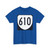 Virginia 610 1980 (Virginia) (Road Sign) T-Shirt (09fe07)