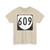 Virginia 609 1980 (Virginia) (Road Sign) T-Shirt (0dcc90)